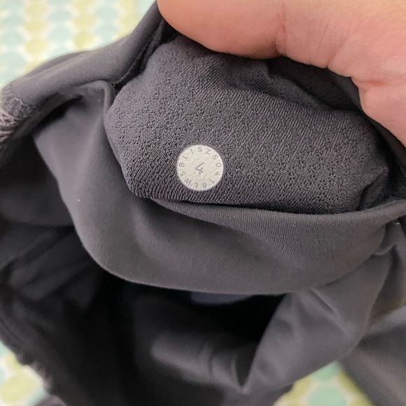 Lululemon grey full-size leggings. - Picture 3 of 3